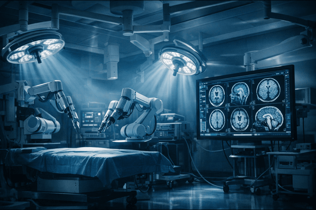 Advanced neurosurgical technology and robotic surgery suite